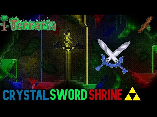 Terraria Build Time-lapse #5: Crystal Sword Shrine