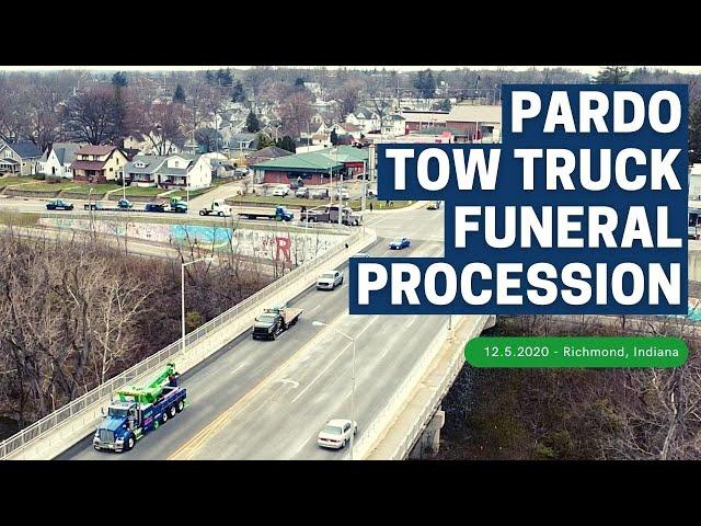 Paul Marvin Pardo Tow Truck Funeral Procession | 12.5.2020