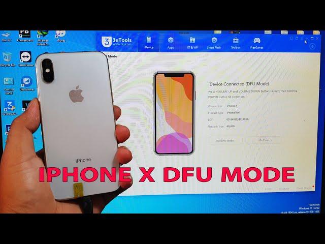 Iphone X DFU Mode Ios 16.7