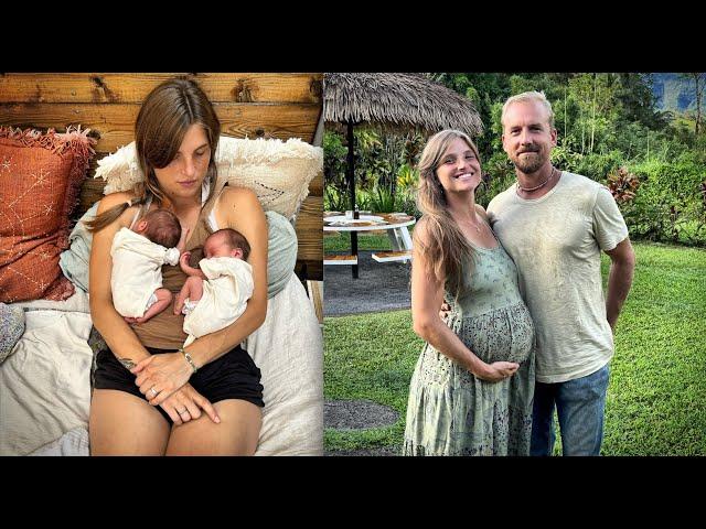 Did JAKE & NICOLLE Just Give Birth to TWINS Off Grid??  Home Birth with Midwife - SURPRISE TWINS