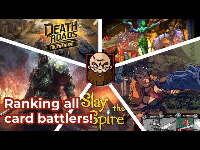 Ranking deck builder card battler video games that I've played recently with Tier maker