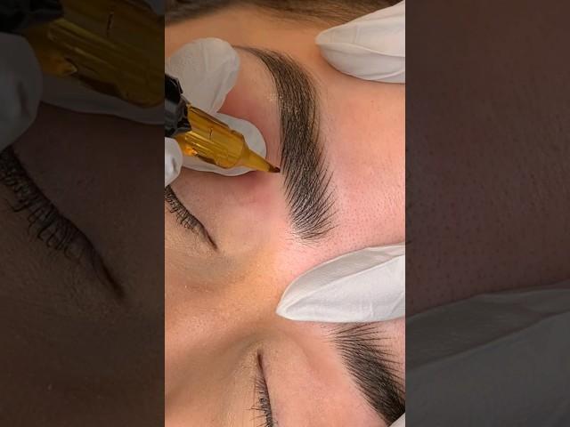 nano brows and shading eyebrows beautiful parent #microblading