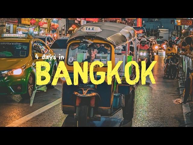 Bangkok in 4 Days 2025 - A Travel Documentary