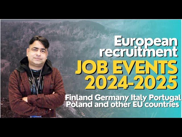 Unlock Your Career in Europe and Finland | Top Recruitment Services & Job Events 2024-2025