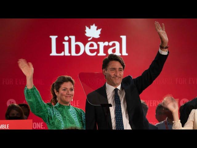 Canadian federal election night in under 7 minutes