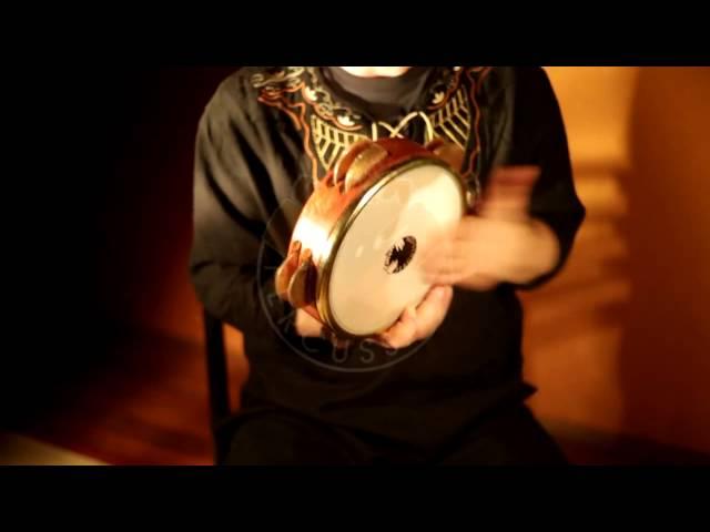 Professional Tef Tambourine Def Riq Riqq by Emin Percussion