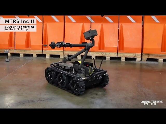 Teledyne FLIR Defense Delivers 1,000th MTRS Inc II (Centaur) Robot to U.S. Army