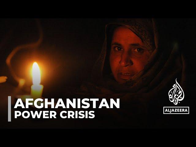 Afghanistan power crisis: Struggle to stop outages