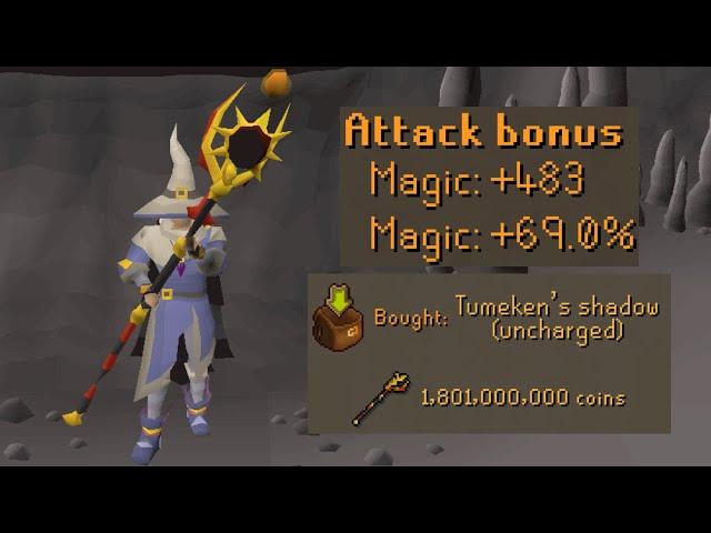 Testing Runescape's New Best Weapon in the Wilderness (Tumekan's Shadow)