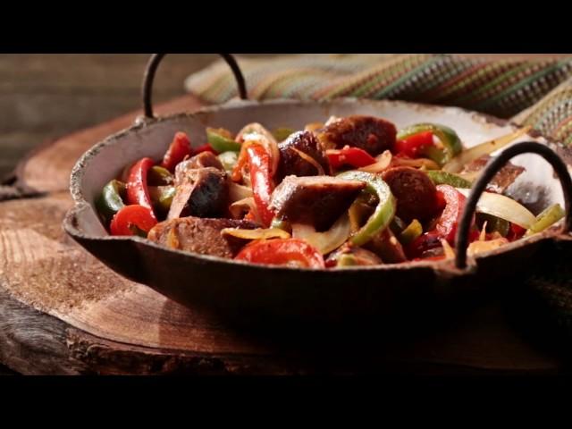 Recipe: Italian Sausage, Pepper & Onion Skillet