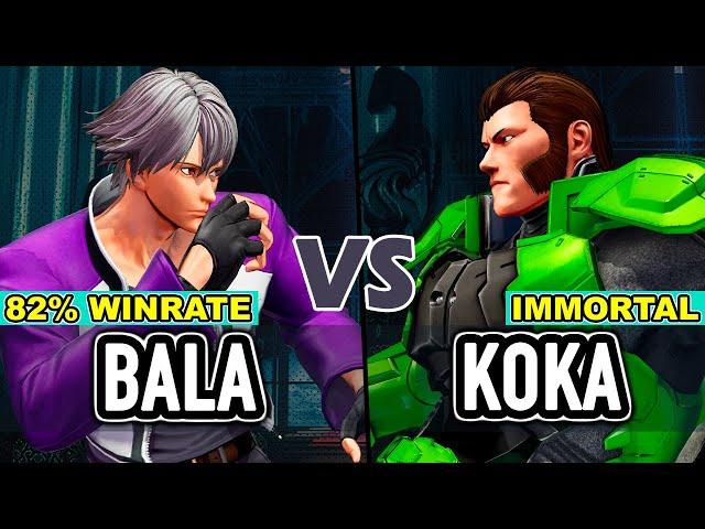 KOF XV ▰ BALA (Rock/Ángel/Iori) vs KOKA (Maxima/K'/Isla)