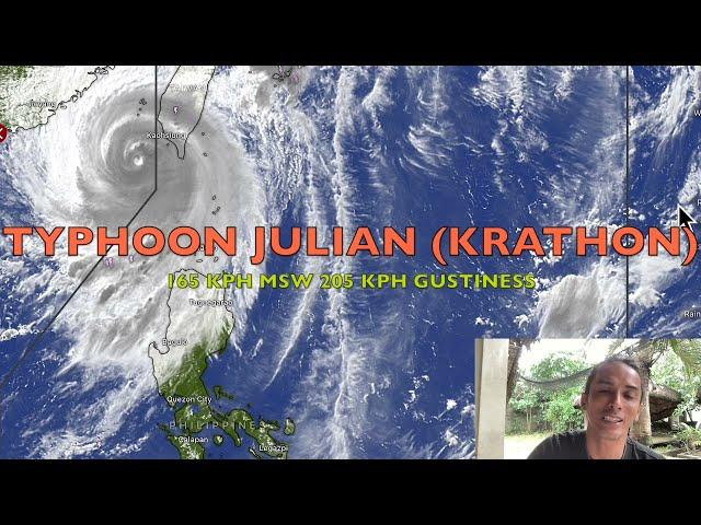 OCT 2,2024: MALIKOT na PAGKILOS ng BAGYONG JULIAN (Krathon)