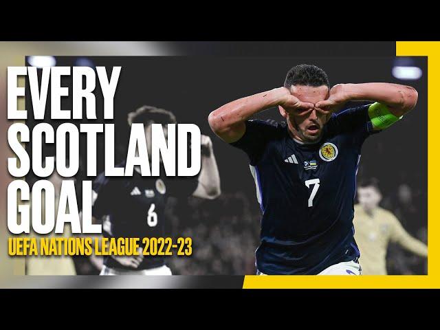 󠁧󠁢󠁳󠁣󠁴󠁿 EVERY Scotland Goal From The 2022-23 UEFA Nations League! | Scotland National Team