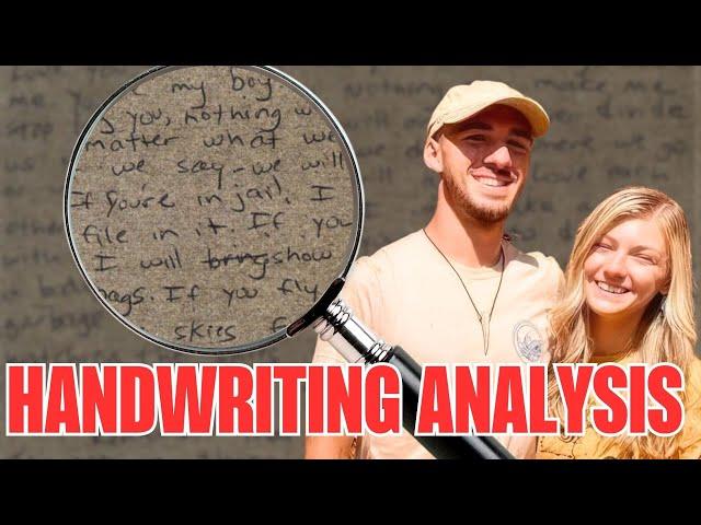 Burn After Reading Letter to Brian Laundrie | Handwriting Analysis