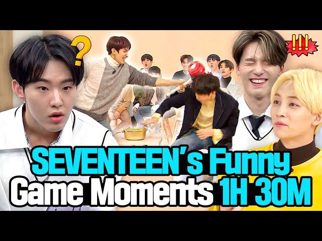 SEVENTEEN's Hilarious Game Moments Compilation in 1H 30M 