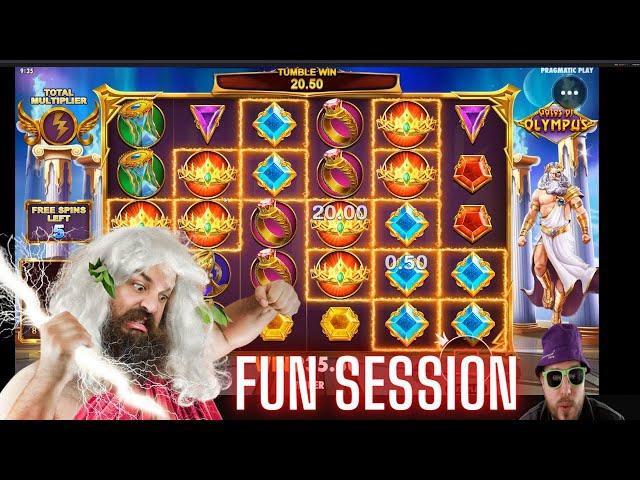 Gates of Olympus BIG WIN Session - Battle with OOM ZEUS