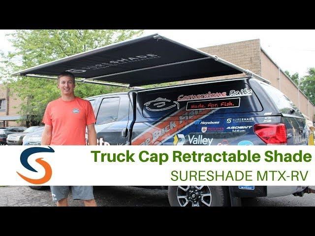 Truck Cap Retractable Shade - SureShade MTX-RV