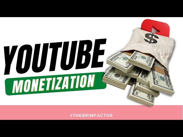 HOW TO APPLY FOR YOUTUBE MONETIZATION