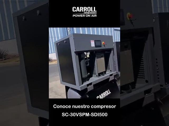 #shorts | Compresor de tornillo montado | Compresores Carroll