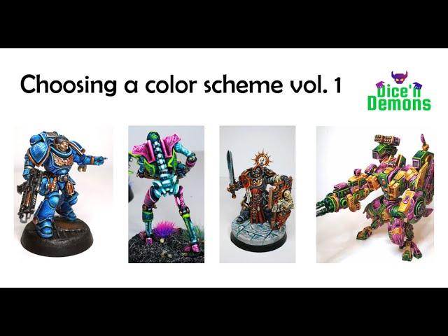 Choosing a color scheme vol  1