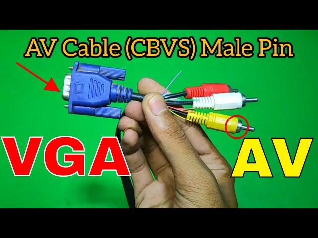 vga to av cable