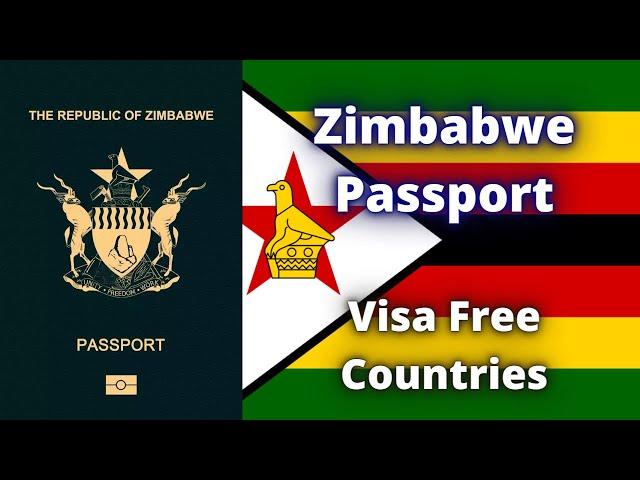 Zimbabwe Passport Visa Free Countries (2023)