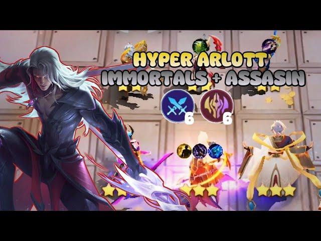 YUKI SKILL 3 | Hyper Arlott Assassin | ARLOTT ⭐⭐⭐ - Easy Kill | MLBB Magic Chess