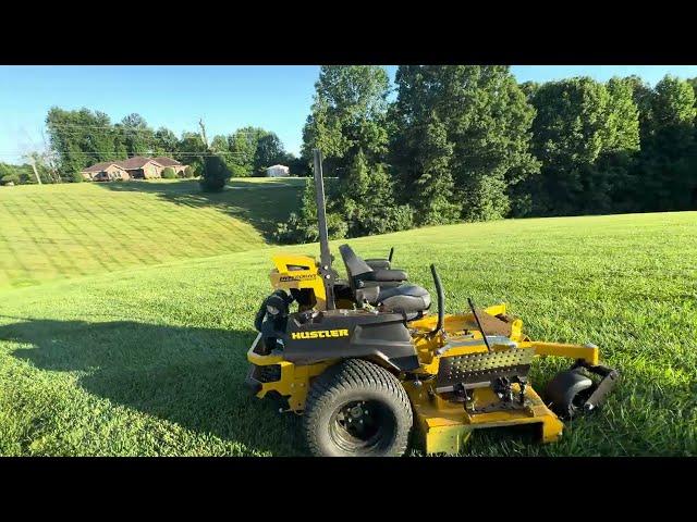 Hustler hyperdrive full 16mph mowing 