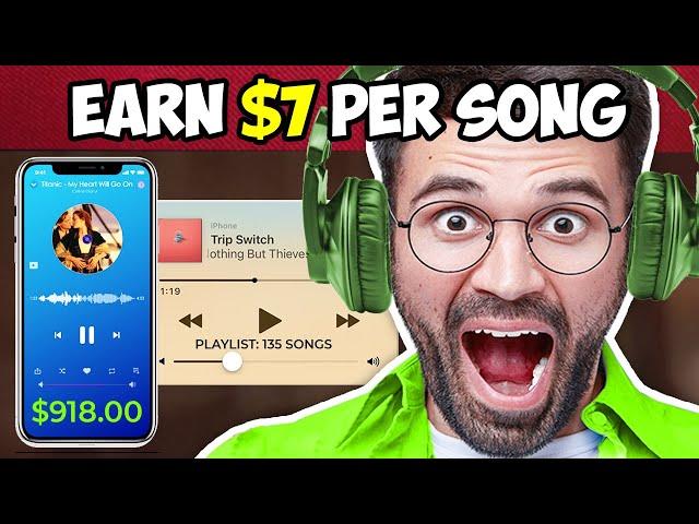 Earn $900 Just By Listening To Music! (Make Money Online From Home 2023)