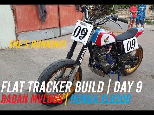 Flat Tracker Build | Honda XLR200 | Day 9