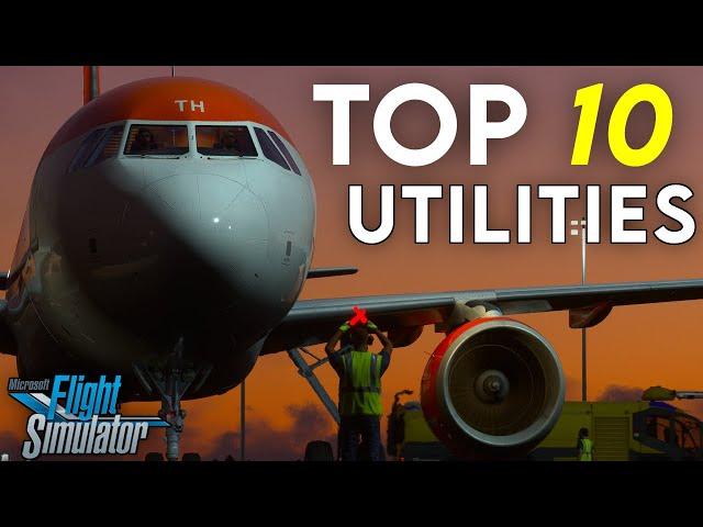 Top 10 UTILITIES for MSFS! | PC FREEWARE