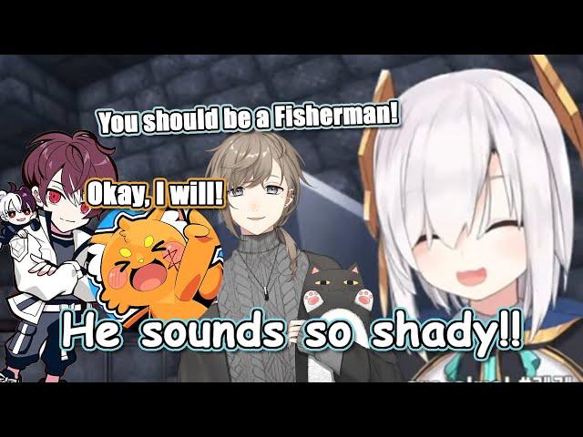 Ars Almal Witnesses Zuzu Getting Tricked By Kanae and Gocchan — VCR Minecraft β Clip (ENG SUBS)