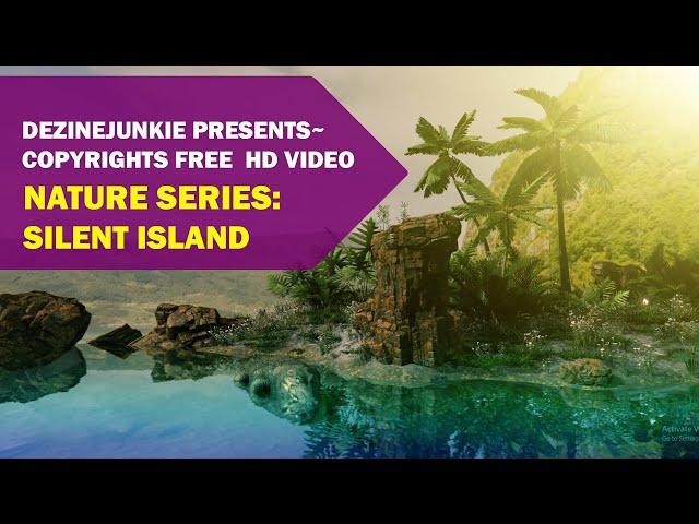 NO COPYRIGHT Island video Background #motiongraphics