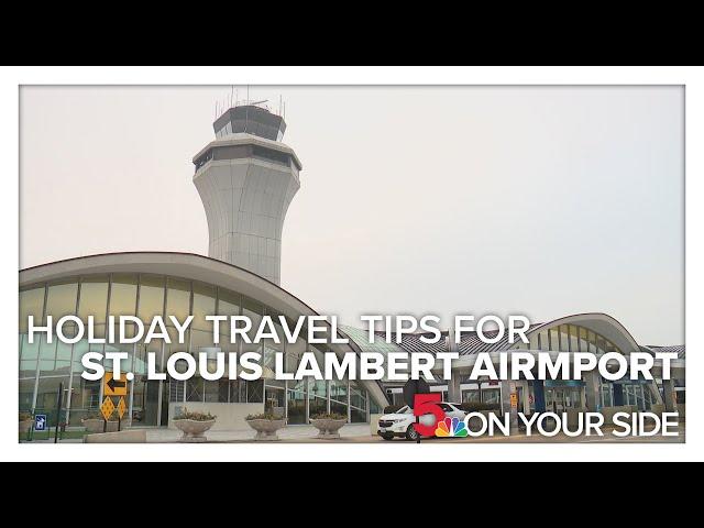 Holiday travel tips for St. Louis Lambert airport