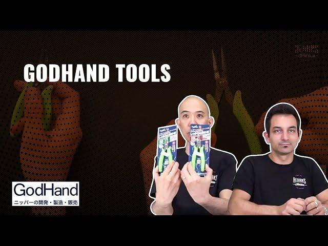 GodHand Tools | New Shortgrip brushes, Brushcare sheet & LeDio pliers first look Live | #askHearns