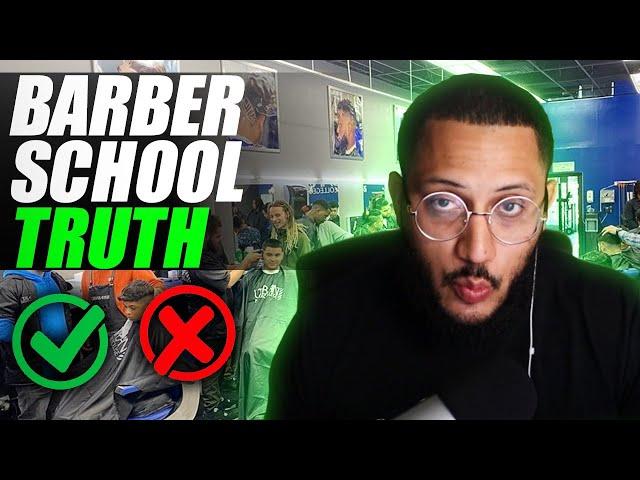 don't get mad | Barber tells the Truth about barber schools @dracohussle2885