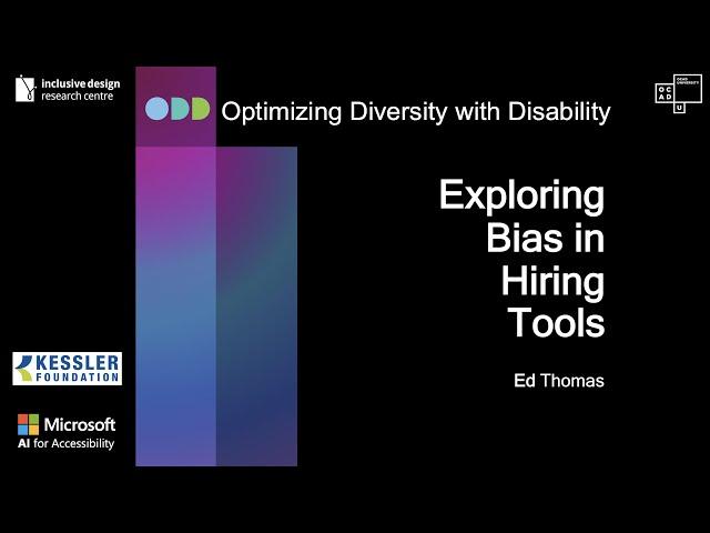 Exploring Bias in Hiring Tools