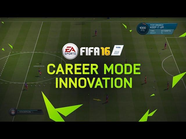 FIFA 16 Career Mode Innovations