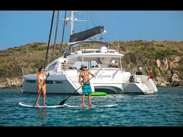 Catamaran Anastasia Caribbean Yacht Charter Vacations   HD 1080p