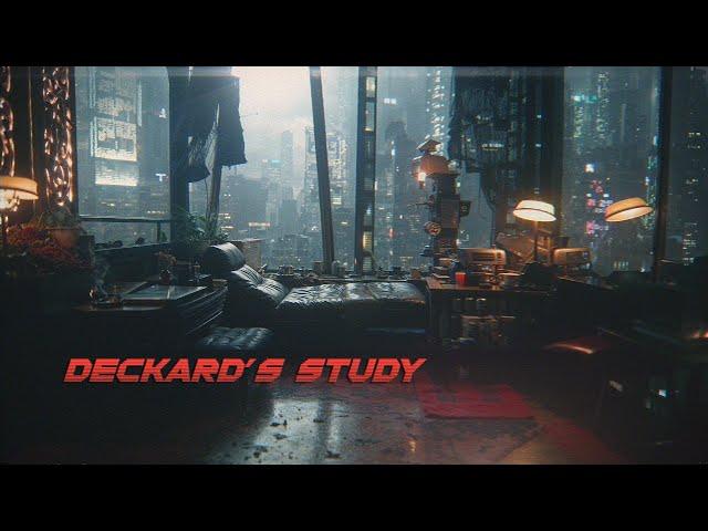 Deckard's Study - A Cyberpunk Ambient Retreat For The Weary Blade Runner