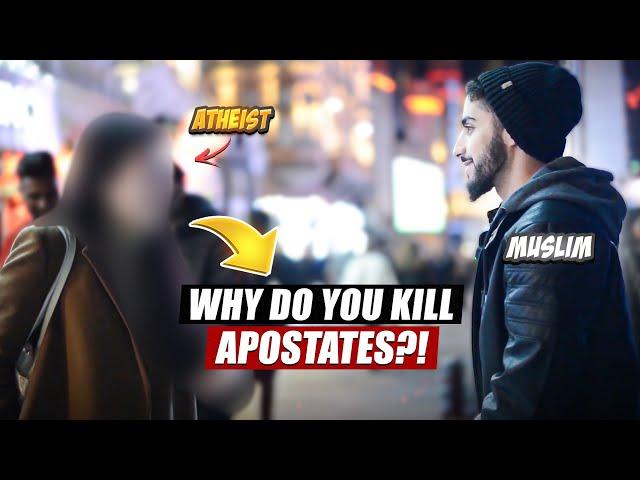 Atheist Confronts Muslim On Apostasy Laws In Islam! Muhammed Ali