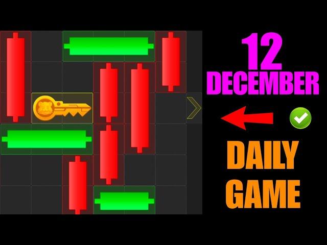 12 December Hamster Kombat Daily Mini-Game Puzzle Solved JAY #hamstercombat #minigame#minipuzzle