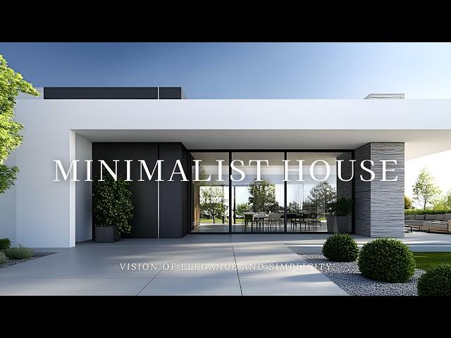 Modern Minimalist House: A Vision of Elegance and Simplicity