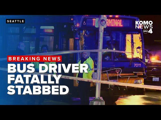 #BREAKING: Metro driver killed in stabbing on bus in Seattle's University District