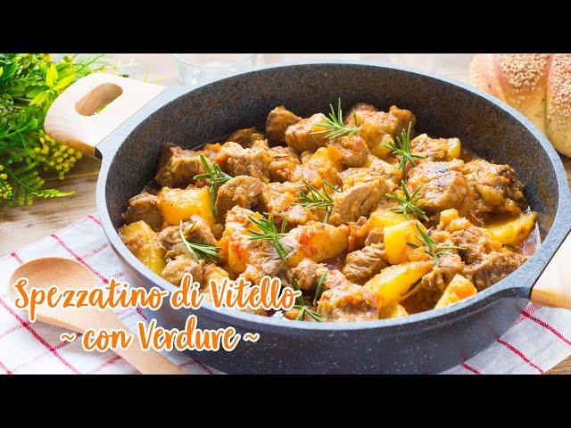 Spezzatino di Vitello con Patate e Verdure - Ricetta Facile Secondi di Carne - 55Winton55