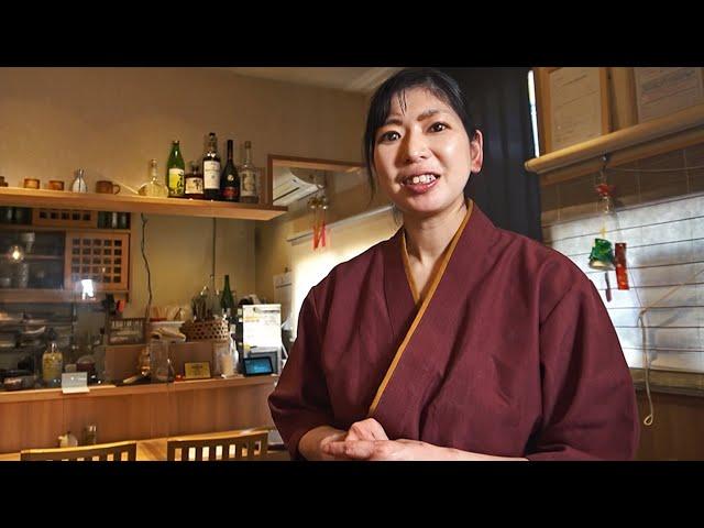 【女将が受け継ぐ名店の蕎麦】神楽坂・蕎楽亭もがみ　Beautiful Japanese soba made by a female cook　女性日本荞麦面厨师　여자 일본 소바 요리사