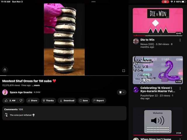 Youtube crashed how tho