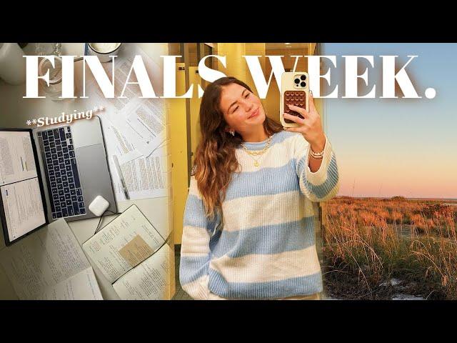 FINALS WEEK **Vlogmas Day 10** || Productive days in my life