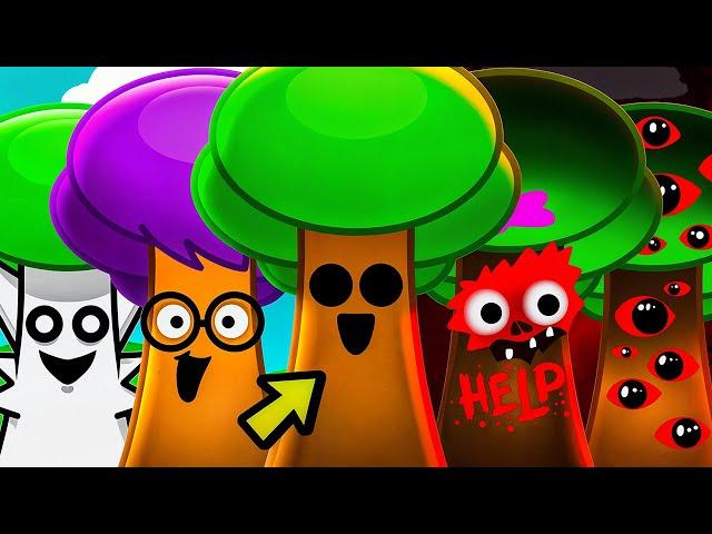 SPRUNKI MR TREE FAMILY gets CURSED...!?