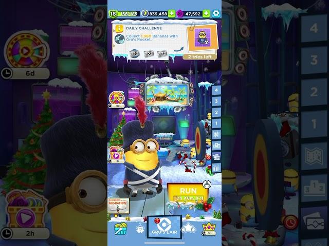 Minion Rush Upgrading Grenadier